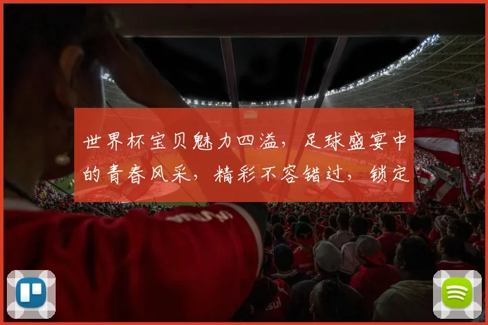 世界杯宝贝魅力四溢，足球盛宴中的青春风采，精彩不容错过，锁定激情瞬间